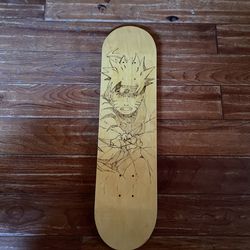Naruto Burn Art Skateboard Deck