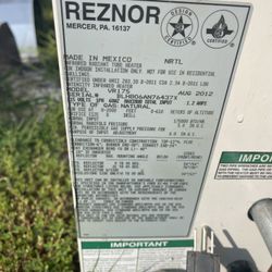 Reznor Horizontal Radiant Heater. 