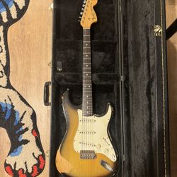 1969 Fender Stratocaster with Rosewood Fretboard Sunburst