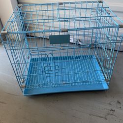 Small Teal Crate