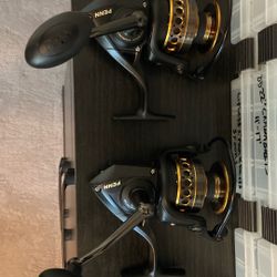BRAND NEW PENN BATTALLION 2 REELS