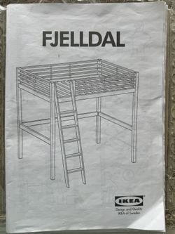 FJELLDAL Loft Bed