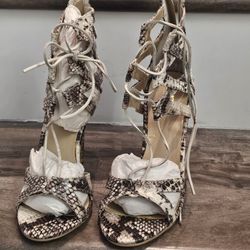 Animal Print Dressy Heels