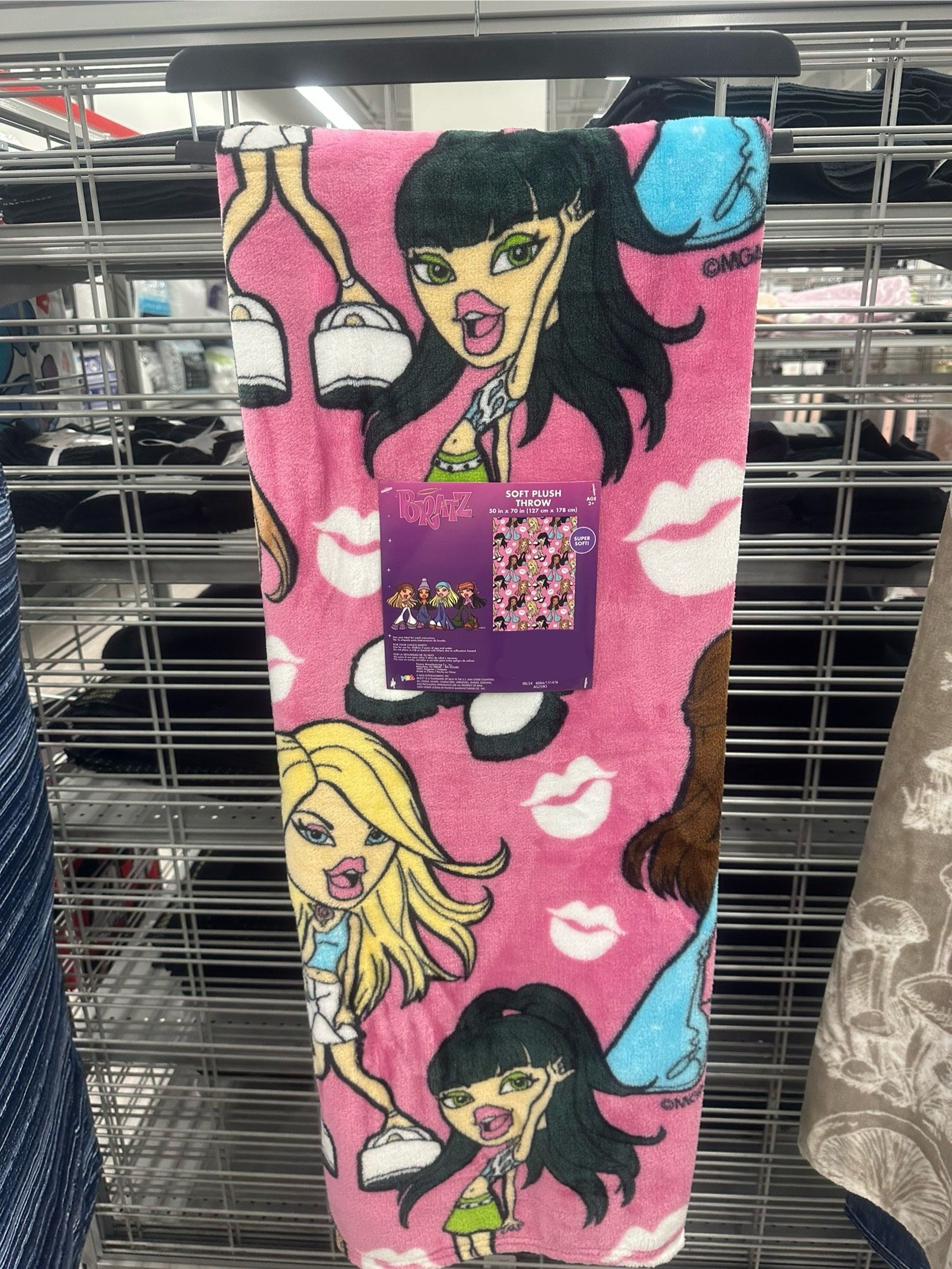 Bratz Dolls Throw Blanket