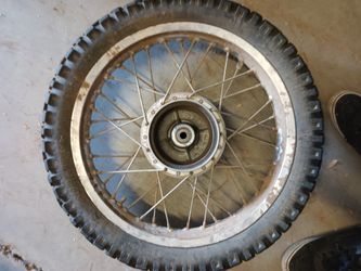 Good Condition Dirt Bike Tire With Good Condition Rim 🔥🔥