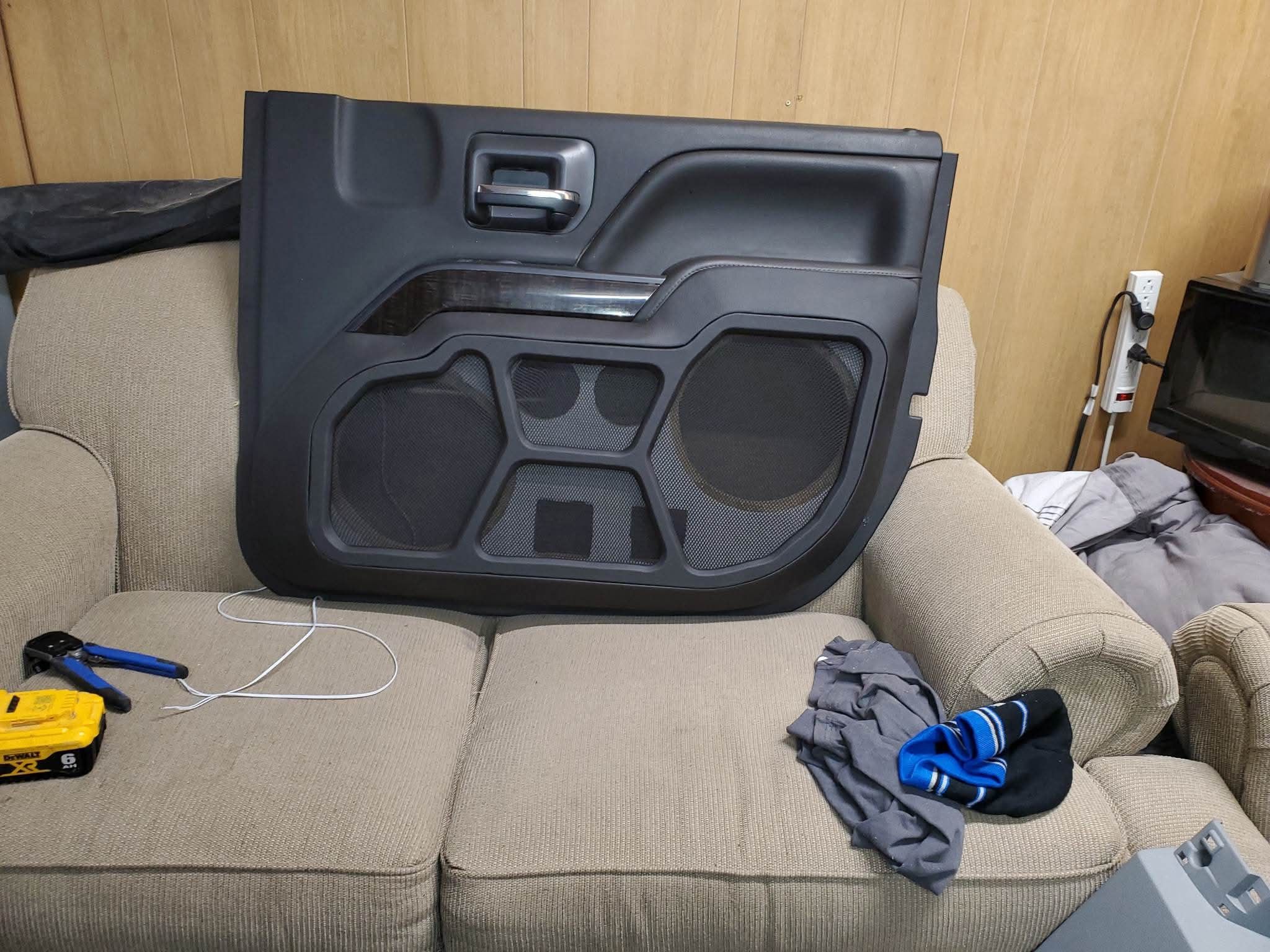 2014-2018 Gmc  Chevy Crew Cab Door Panels