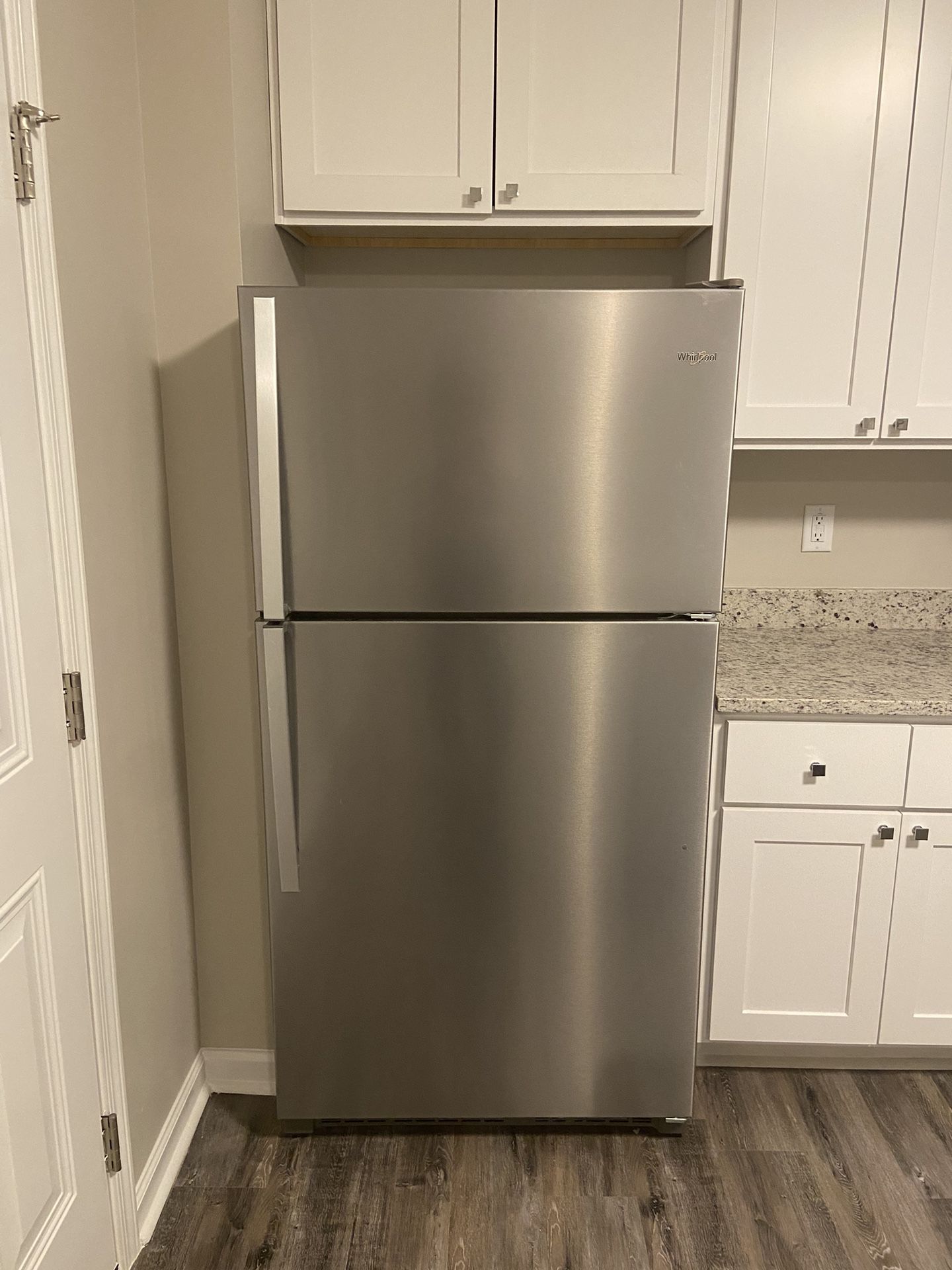 33” x 65” New Never Used Stainless Steel Refrigerator 