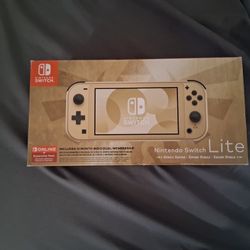 Nintendo Switch Lite Hyrule Edition, New