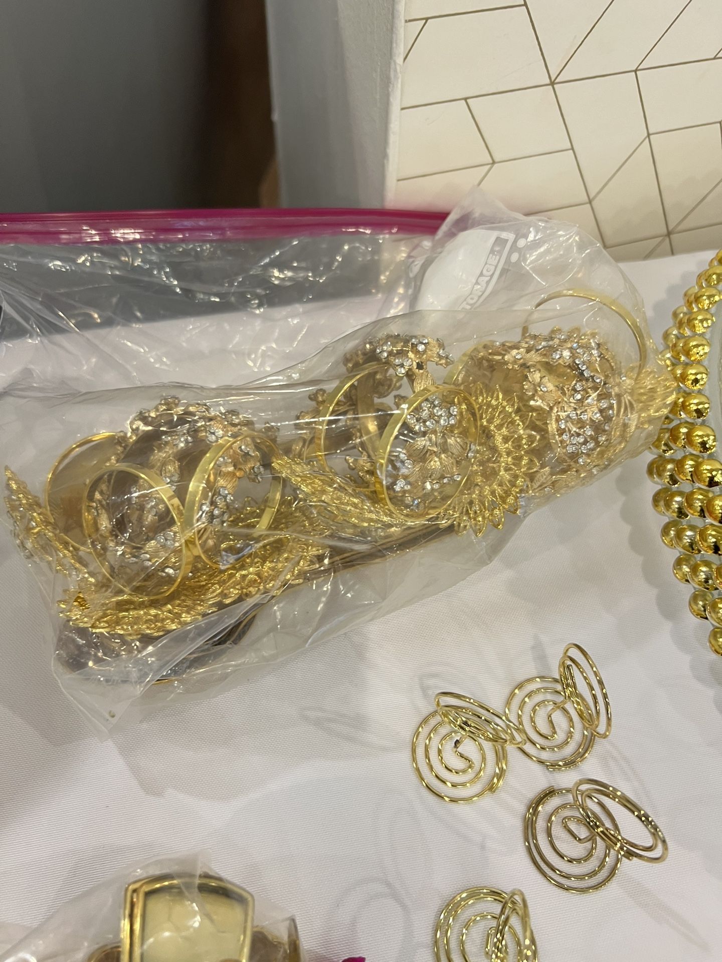 Gold Napkin Rings