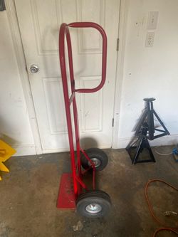 Red Heavy-Duty Hand Truck Dolly