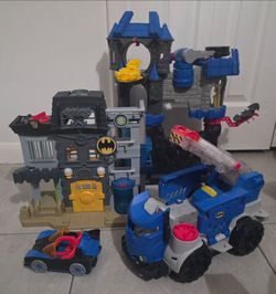 batman toy set lot