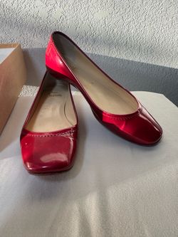 Christian Louboutin Ballerina Flat Metal Patent
