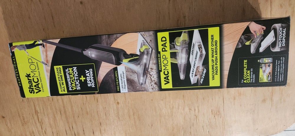 Shark VM252 Vac Mop Cordless Vacuum Wet/Dry Kit