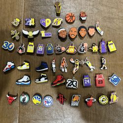 NBA Basketball Team Croc Shoe Charms 50 For $50