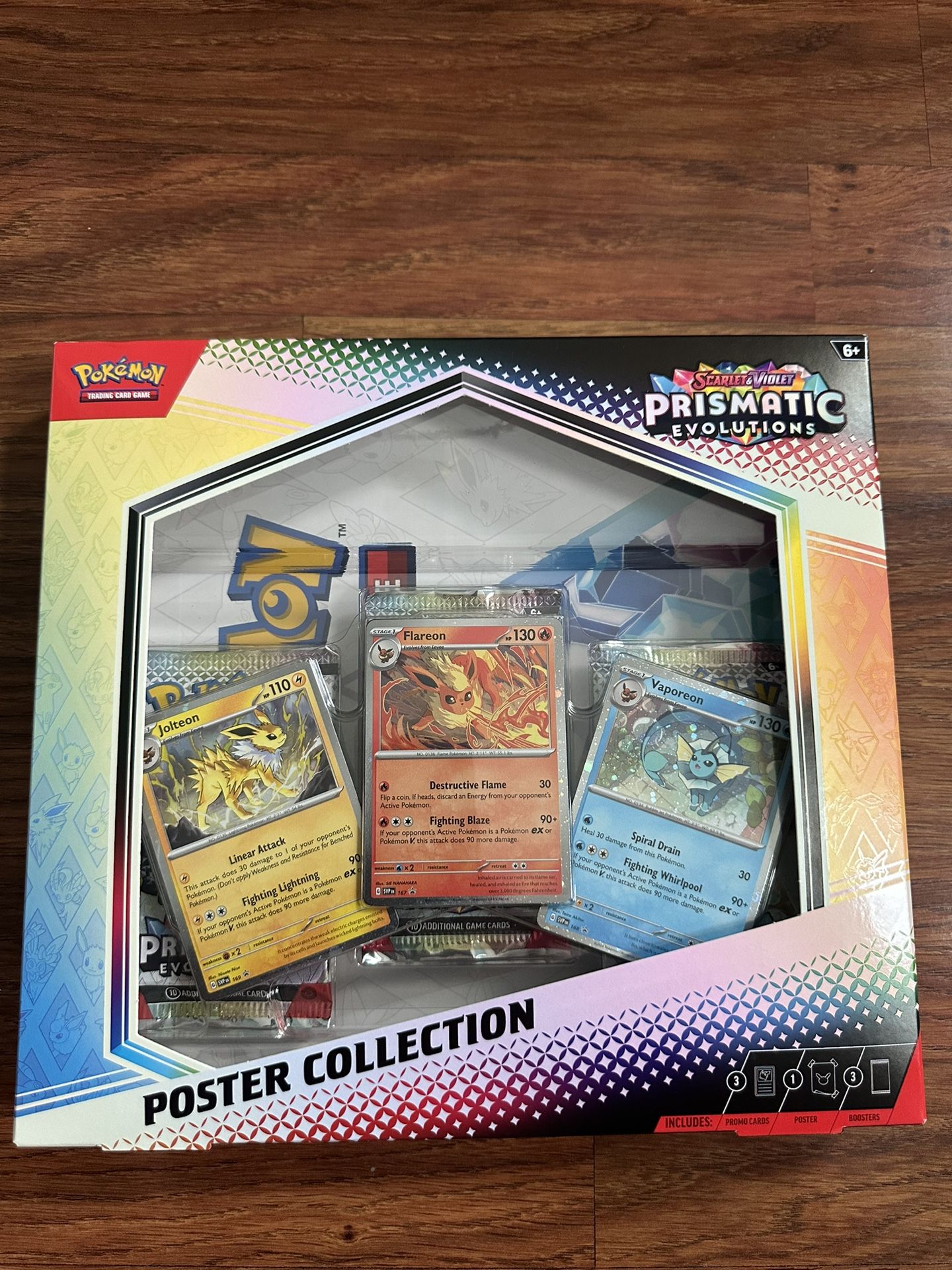 Pokemon Scarlet & Violet Prismatic Evolutions Poster Collection