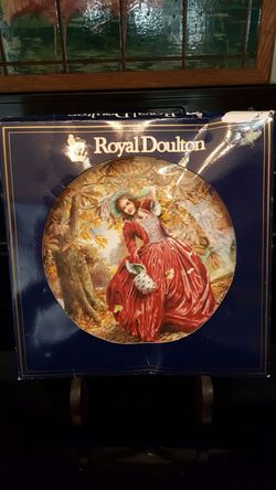 Vintage Royal Doulton Autumn Breezes Picture Plate