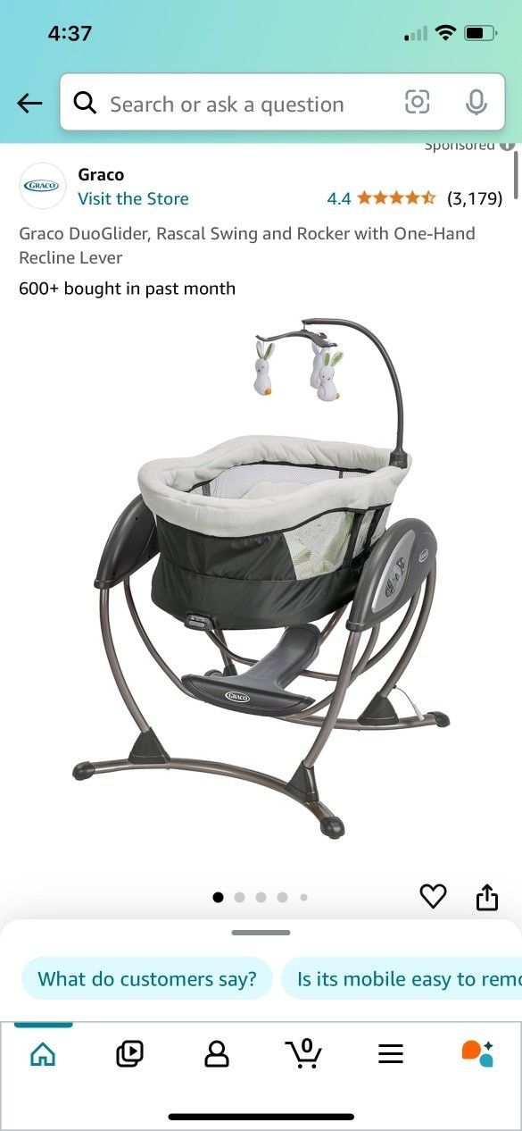Greco Baby Swing $130