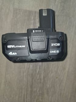 Ryobi 18v 4ah battery