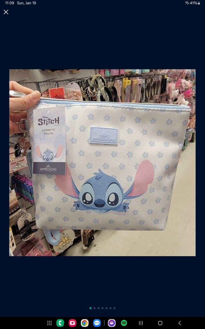Stitch Cosmetics Pouch × Impressions Vanity