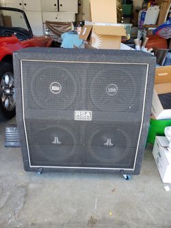 RSA Jl Audio Boss Speaker Bass Cabinet