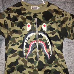 Bape ABC Camo Shark Tee