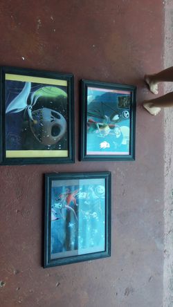Nightmare before Christmas frames