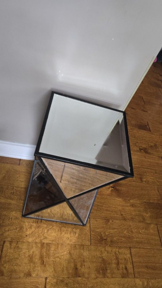 Mirror Side Table