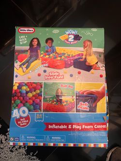 Play foam ball center inflatable