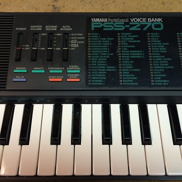 Yamaha PSS-270 Keyboard