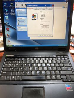 HP Laptop Windows XP with serial parallel ports