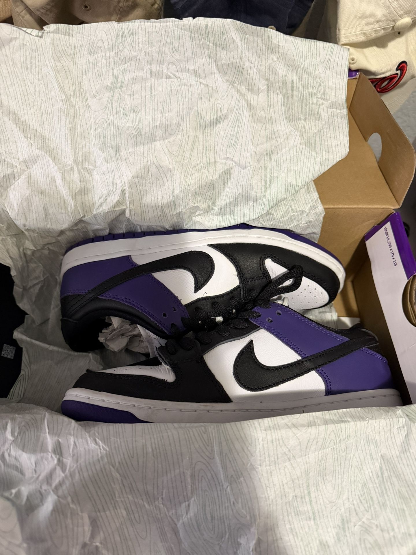 Nike SB Dunk Low Pro in Court Purple