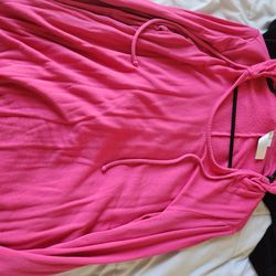 XL Pink Long Sleeve Shirt