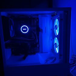 Selling a PC ( NZXT ) New condition. Also comes with monitor, a mouse and a keyboard all comes