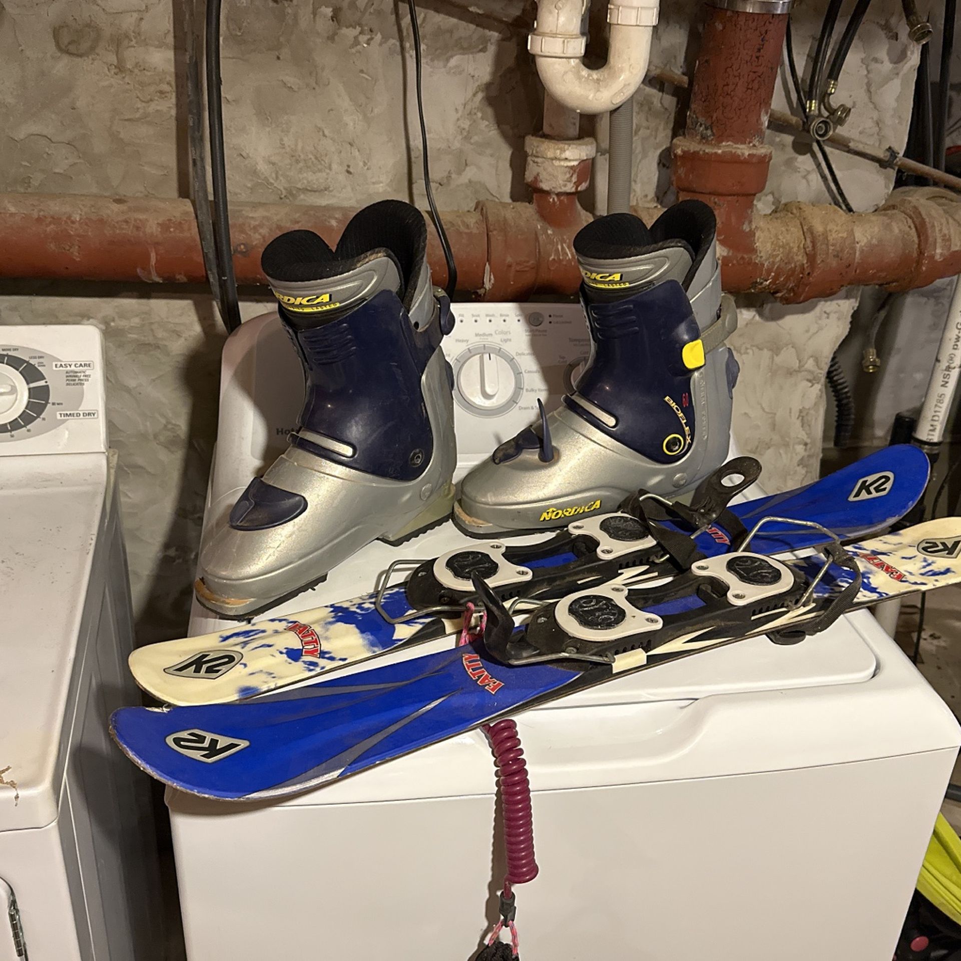 K2 Fatty - Ski Blades And Boots