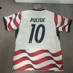 NEW NIKE CHRISTIAN PULISIC UNITED STATES WORLD CUP HOME JERSEY KIT SIZE L & 2XL