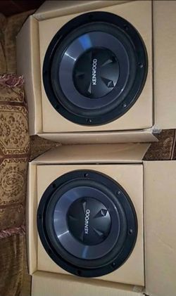 KENWOOD 12" SUBWOOFERS BRAND NEW BOCINAS NUEVAS