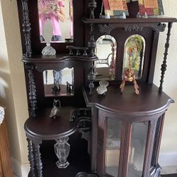 Antique mahogany Entrance Showpiece