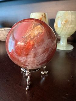 Petrified Wood Sphere.