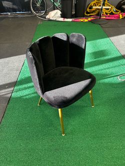 velvet chair