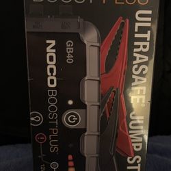 NOCO Boost Plus GB40 1000A UltraSafe Car Battery Jump Starter