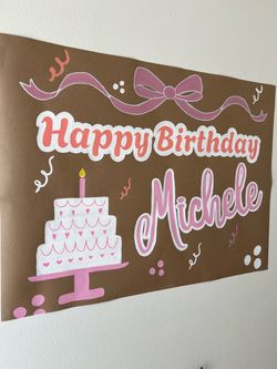 Hand painted custom banners🎨💛