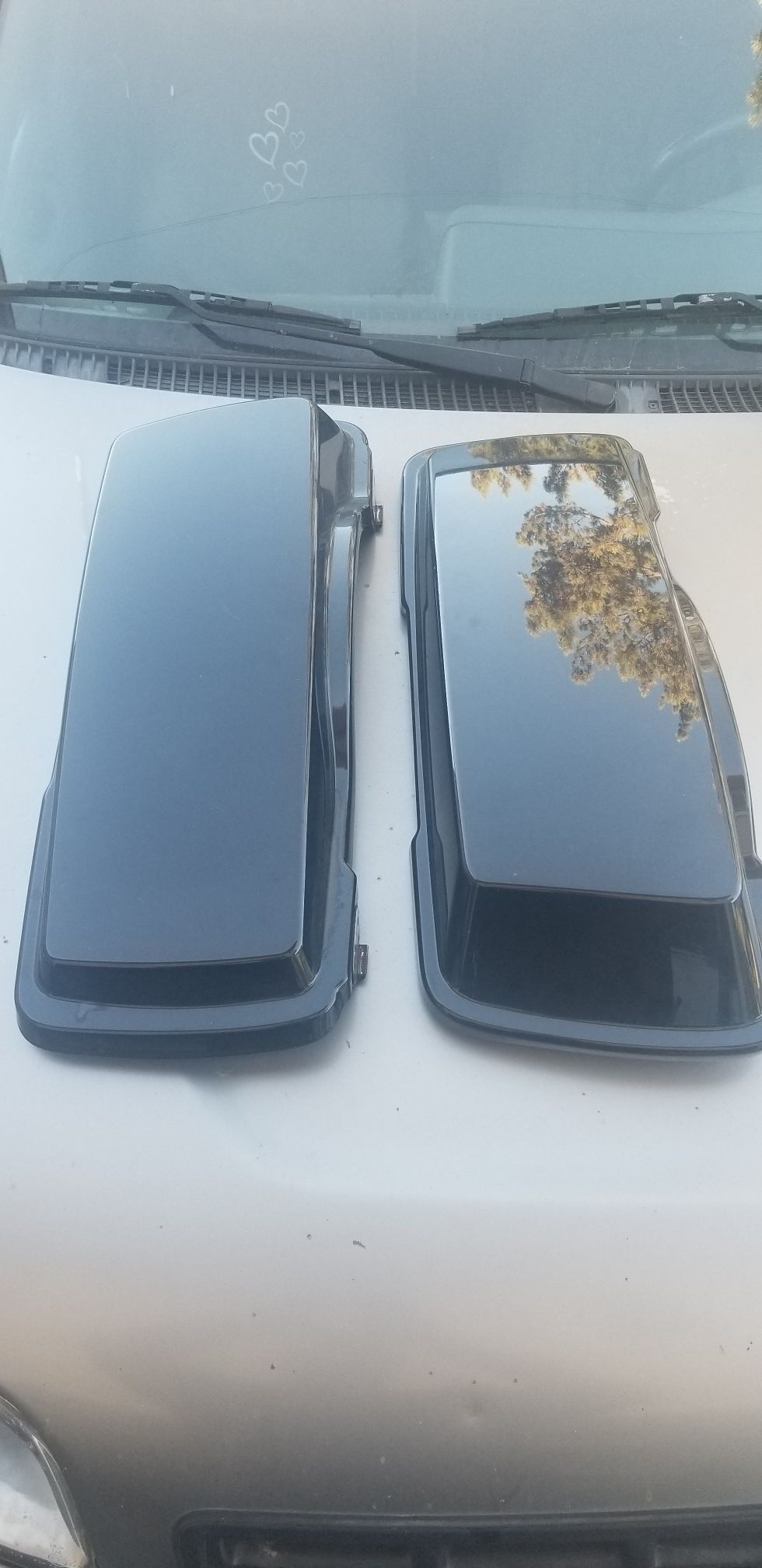 Harley saddle bag lids oem
