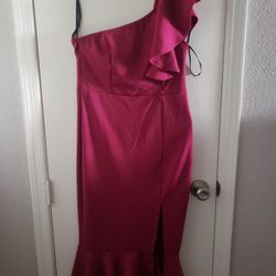 Magenta Color Dress Size S