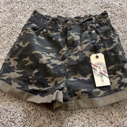 Womens High Waisted Shorts