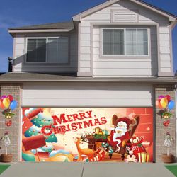 Christmas Garage Door Banner Christmas Decoration Multi Sizes 