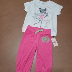 Skating Girl With Ice cream 2pc Outfits Gap And Juicy Couture Size 4