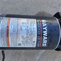 Hayward Power-Flo LX pool pump 1.5 HP.