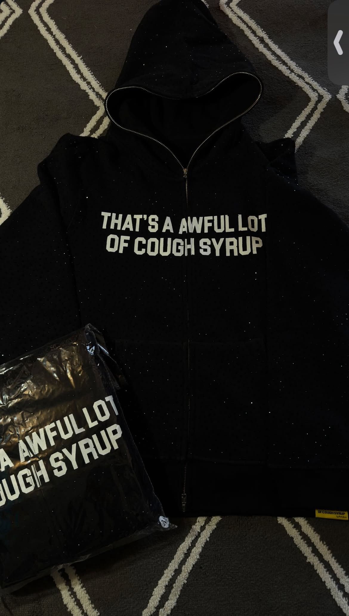 VVS awfullotofcoughsyrup hoodie 