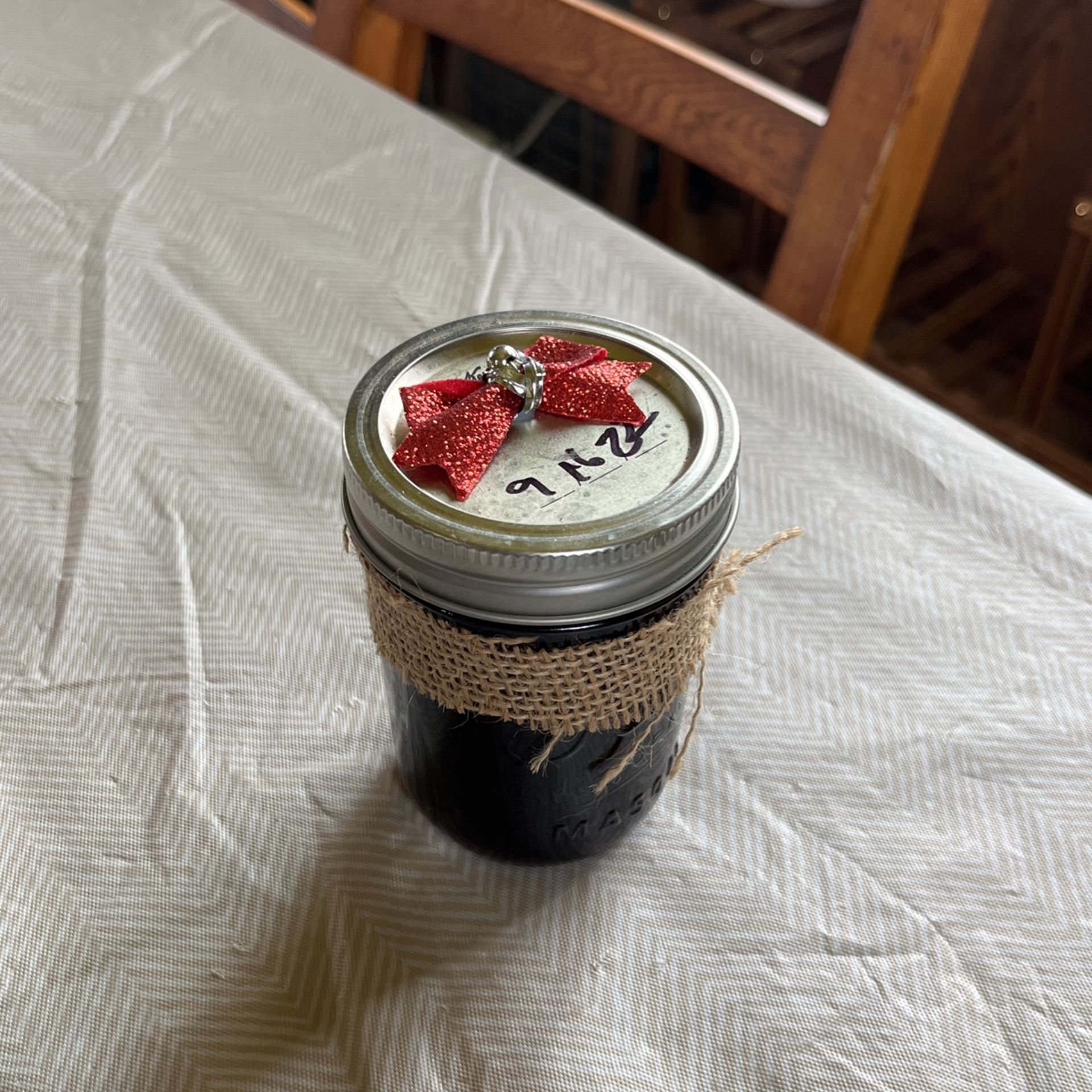 Half A Pint Huckle Berry Jam