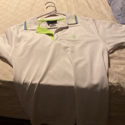 White Psycho Bunny Polo 